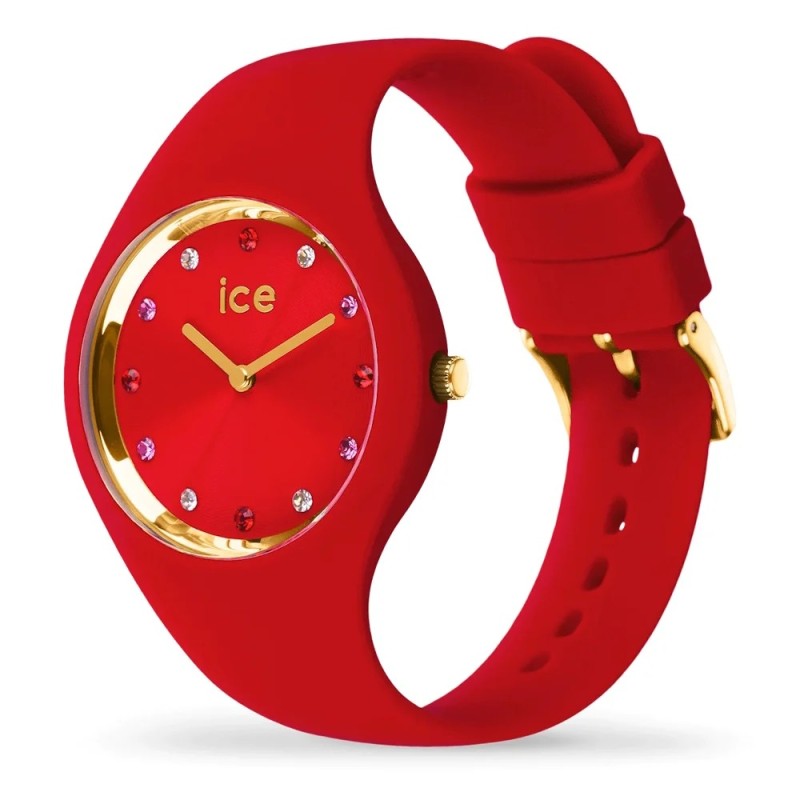 Montre Ice Watch Cosmo Bracelet Rouge
