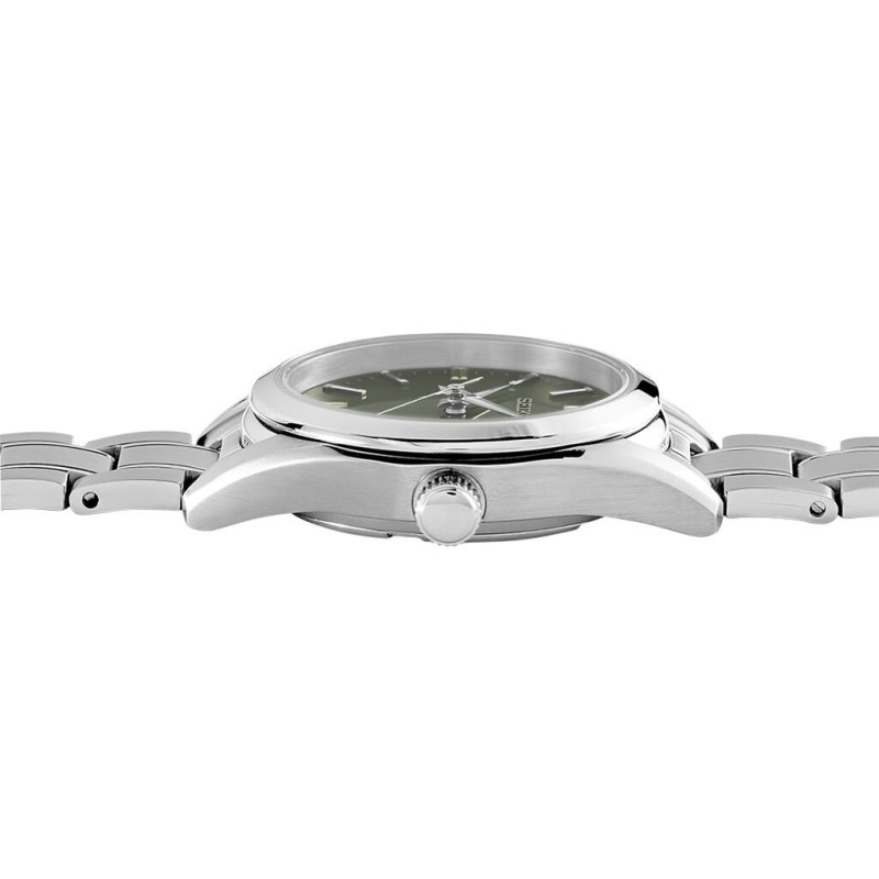 Montre Homme Seiko bracelet en acier et cadran kaki