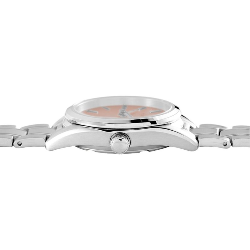 Montre Mixte Seiko bracelet en acier et cadran rose