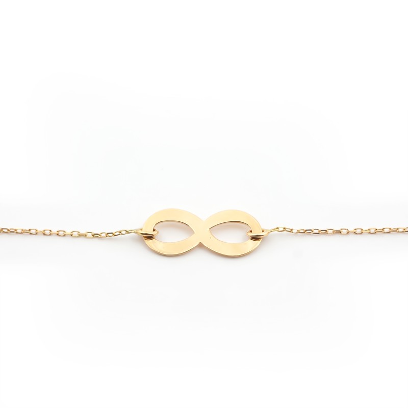 Collier Carador en Or Jaune 18K Fantaisie Infini
