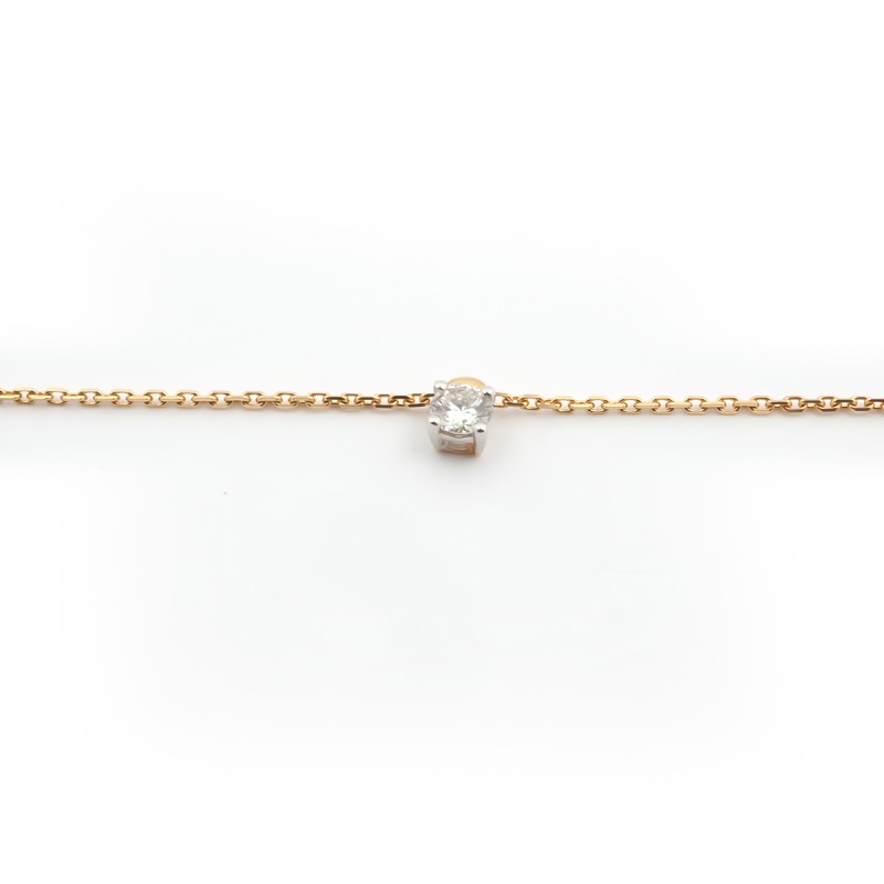 Carador - Collier OR 750/000 et Diamant