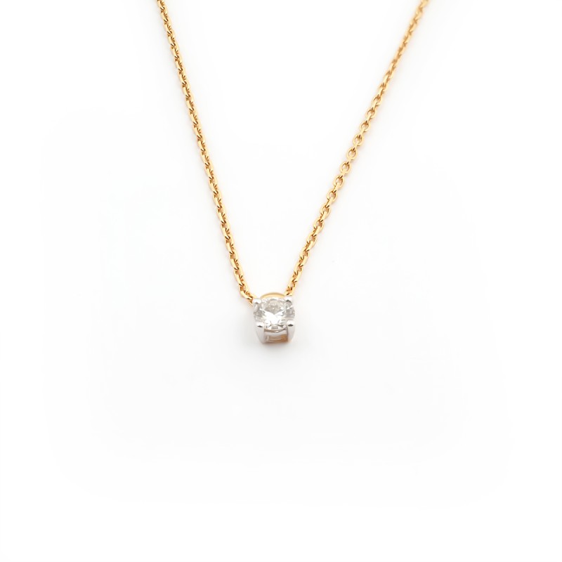 Carador - Collier OR 750/000 et Diamant