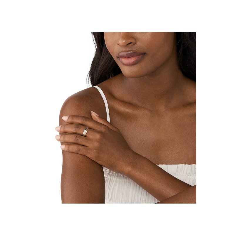 Bague Skagen Femme en acier bicolore Kariana