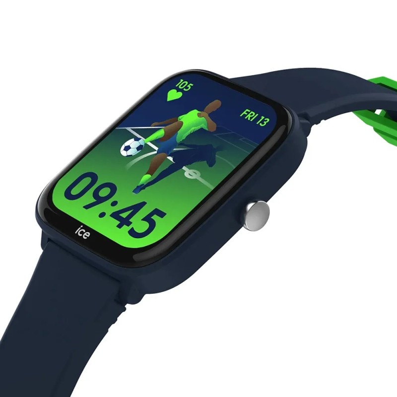 Montre homme Ice Watch Smart 2.0 connectée Bracelet bleu