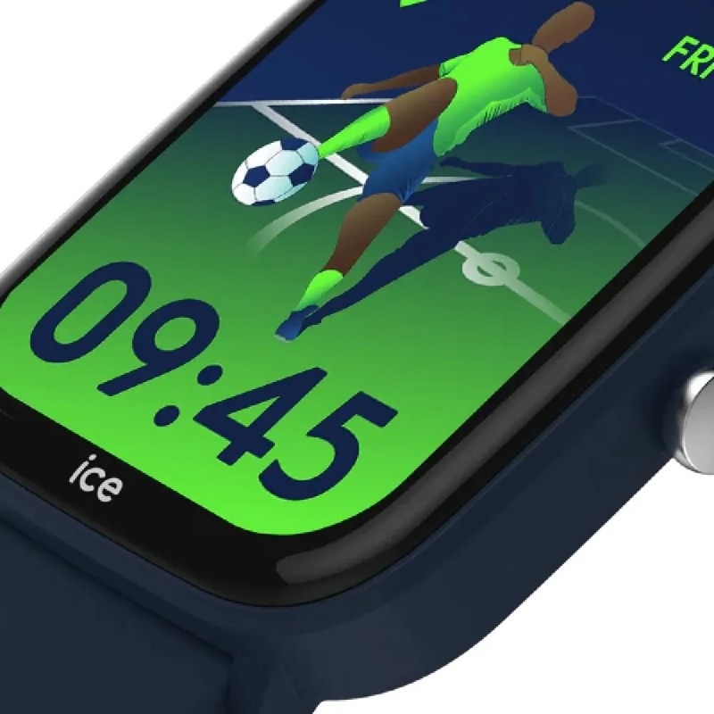 Montre homme Ice Watch Smart 2.0 connectée Bracelet bleu