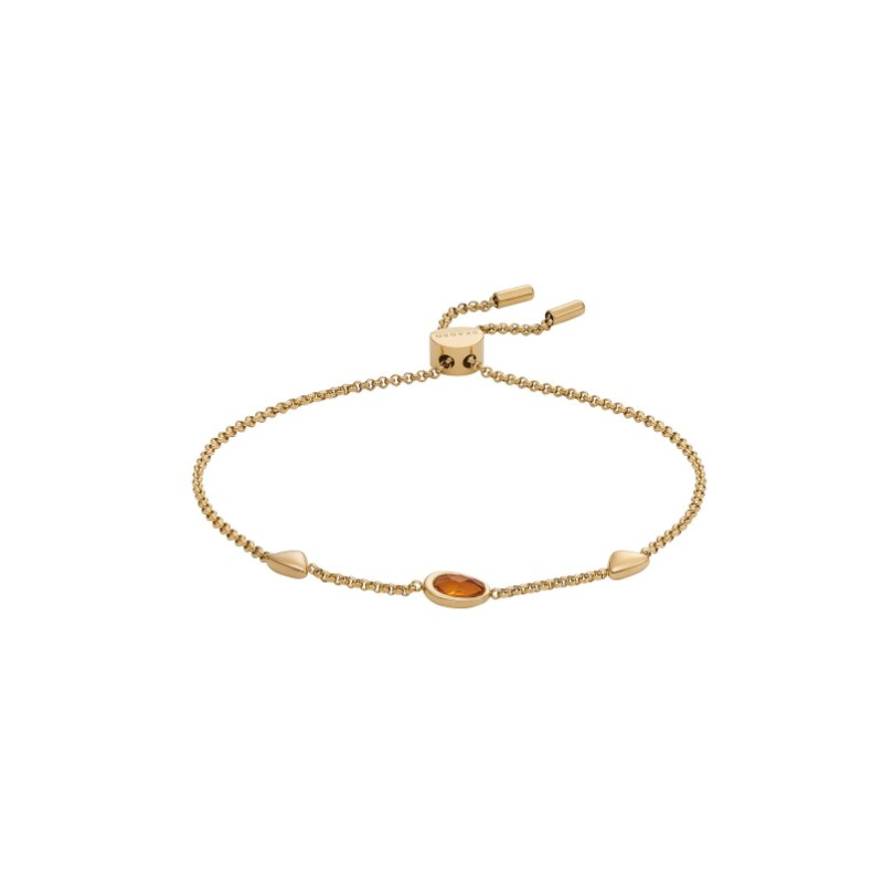 Bracelet Sea Glass Skagen acier doré