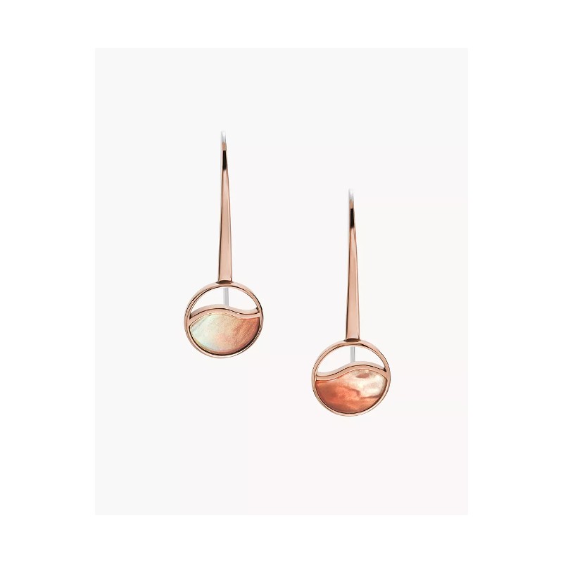 Boucles d'Oreilles Pendantes Femme Skagen Agnethe en nacre ombré