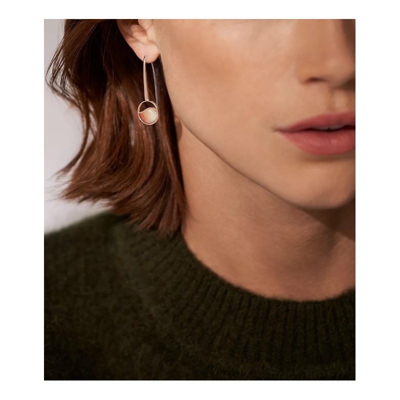 Boucles d'Oreilles Pendantes Femme Skagen Agnethe en nacre ombré