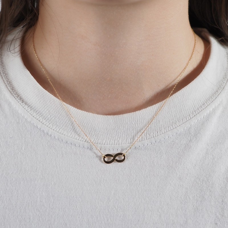 Collier Carador en Or Jaune 18K Fantaisie Infini