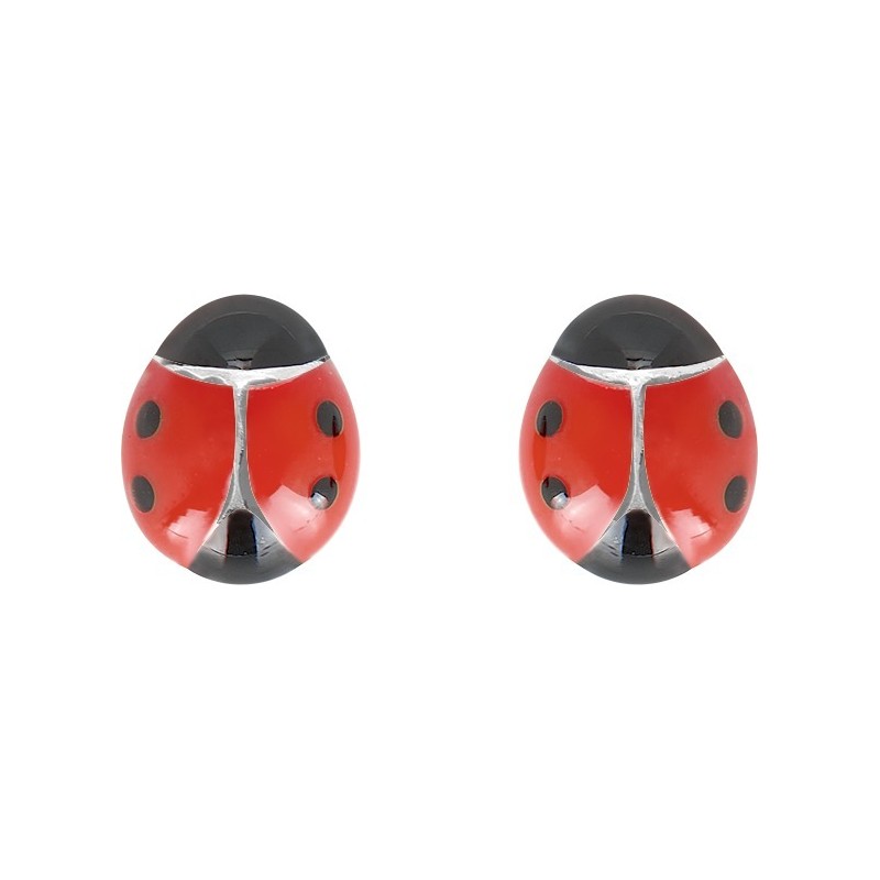 Boucles d'oreilles enfant Carador argent 925/000 COCCINELLE