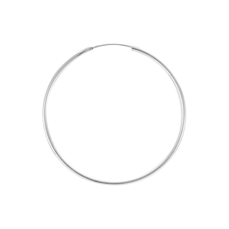 Boucles d'oreilles créoles argent 925/000 FIL 1.5MM