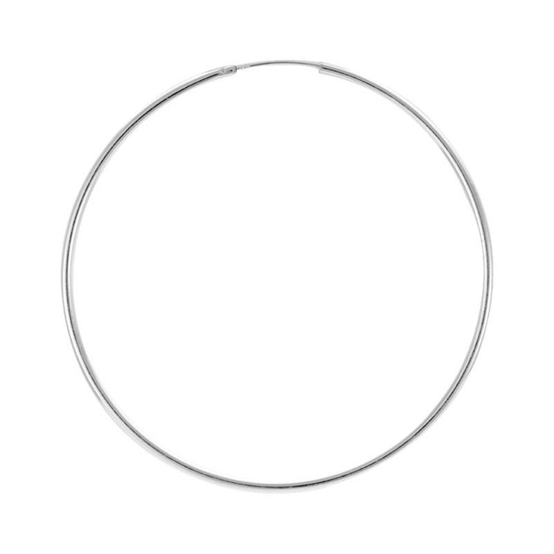 Boucles d'oreilles créoles argent 925/000 FIL 1.5MM