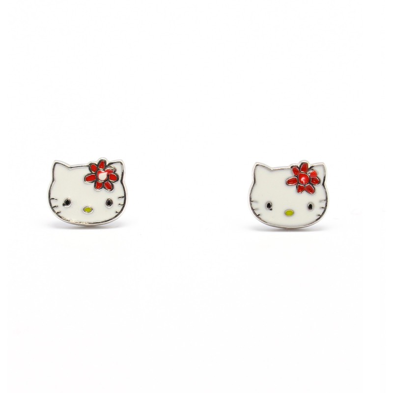Hello Kitty - Boucles d'oreilles Argent 925/000
