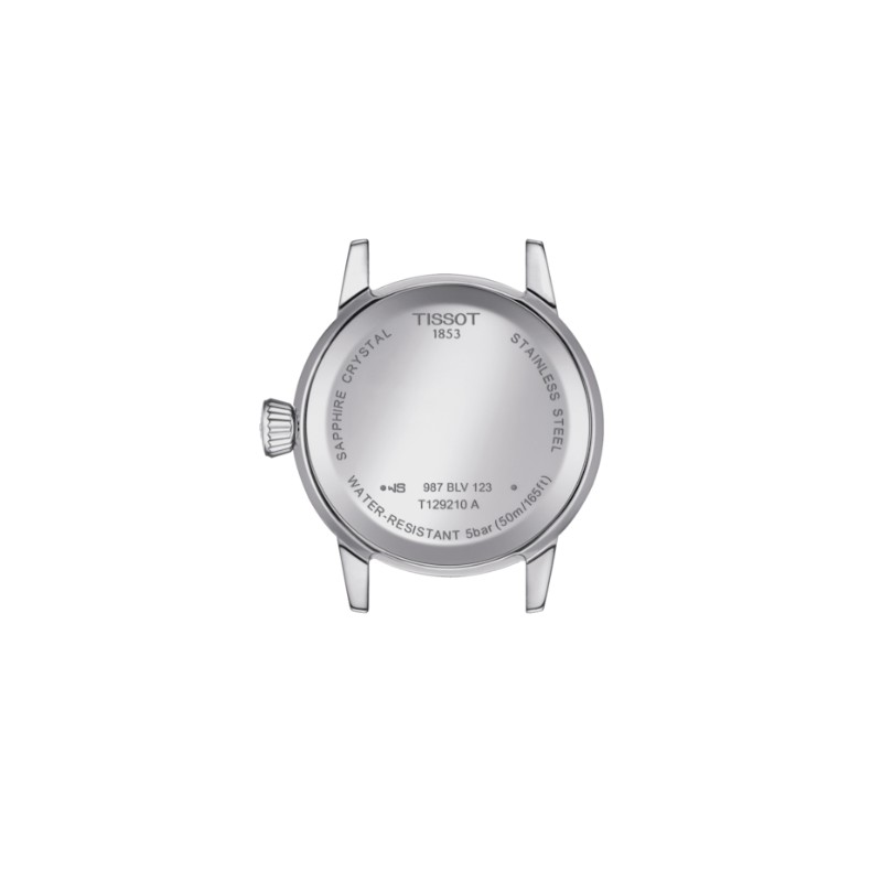 Montre Femme Tissot Classic dream bracelet acier argenté cadran blanc