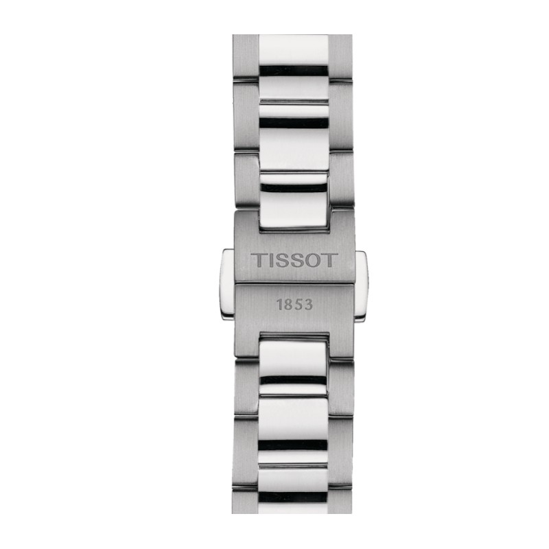 Montre Femme Tissot PR 100 bracelet acier et cadran bleu nuit