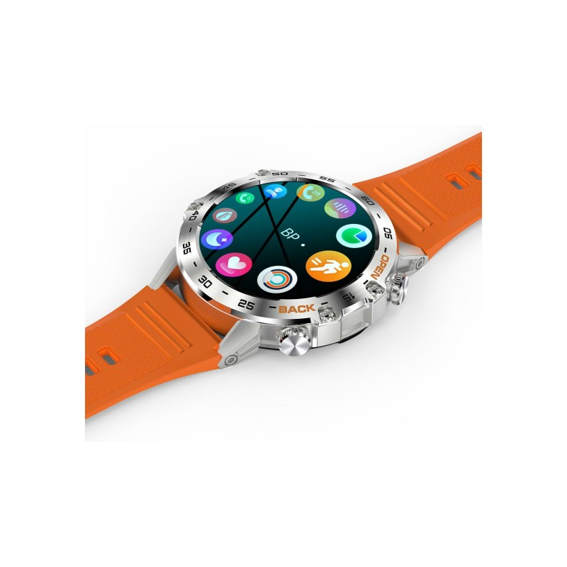 Montre Connectée Mixte Smarty Game bracelet en silicone orange