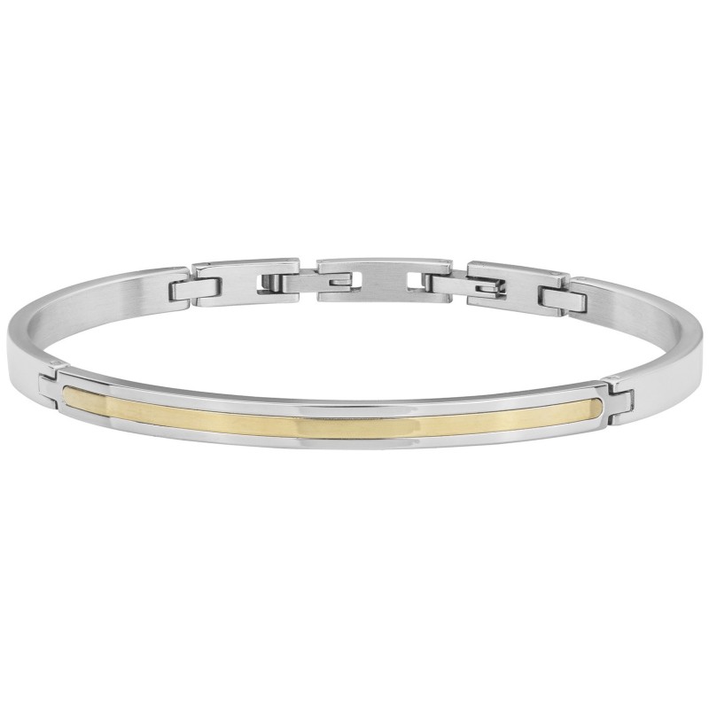 Bracelet SACHA Homme Phebus en Acier bicolore