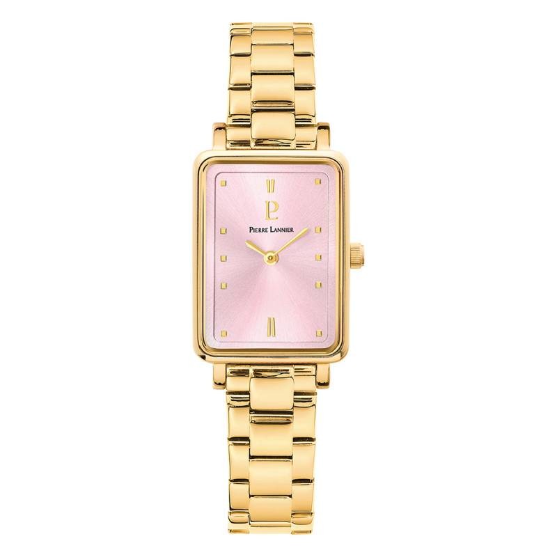 Montre Femme Pierre Lannier Ariane Rose en Acier Doré
