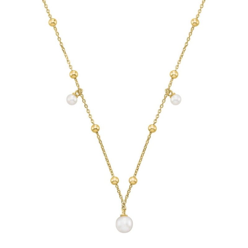 Collier Femme Jourdan - AURELIA - en Argent avec perles blanches