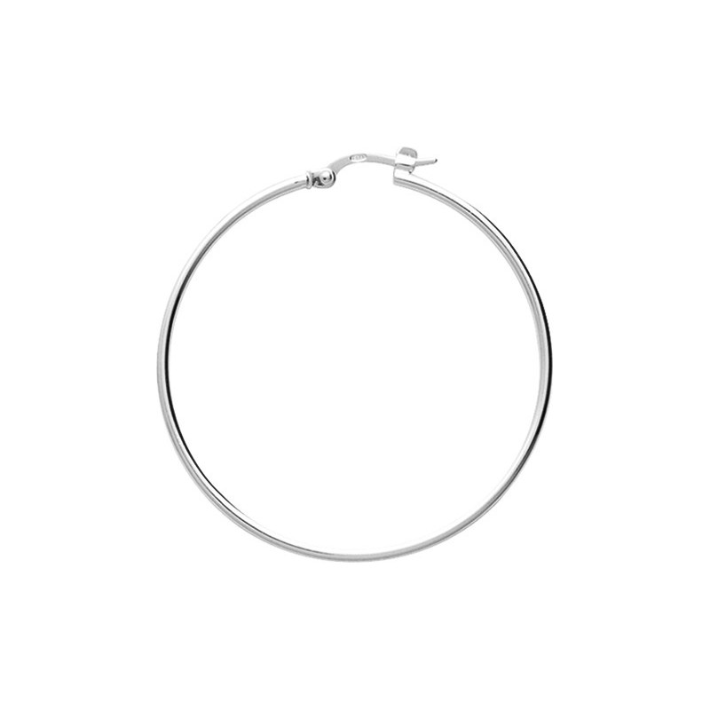 Boucles d'oreilles créoles argent 925/000 FIL 1.6MM