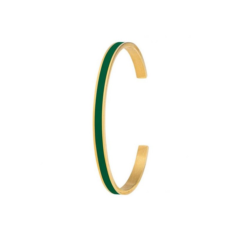 Mini manchette Louise's Garden acier BLEU Canard