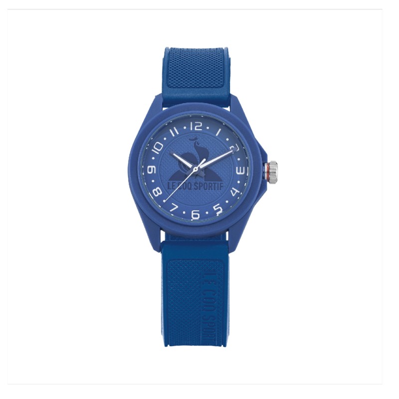 MONTRE LE COQ SPORTIF MONOCHROME EN BIOSOURCE BLEU