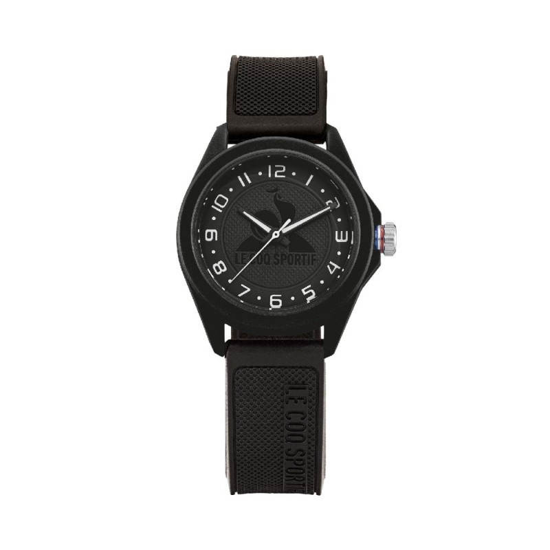 MONTRE LE COQ SPORTIF MONOCHROME EN BIOSOURCE NOIR