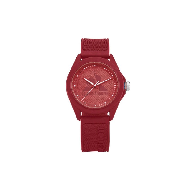 MONTRE LE COQ SPORTIF MONOCHROME EN BIOSOURCE ROUGE