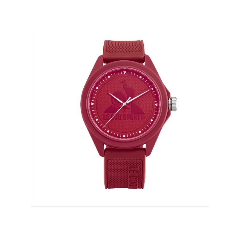 MONTRE LE COQ SPORTIF MONOCHROME EN BIOSOURCE ROUGE