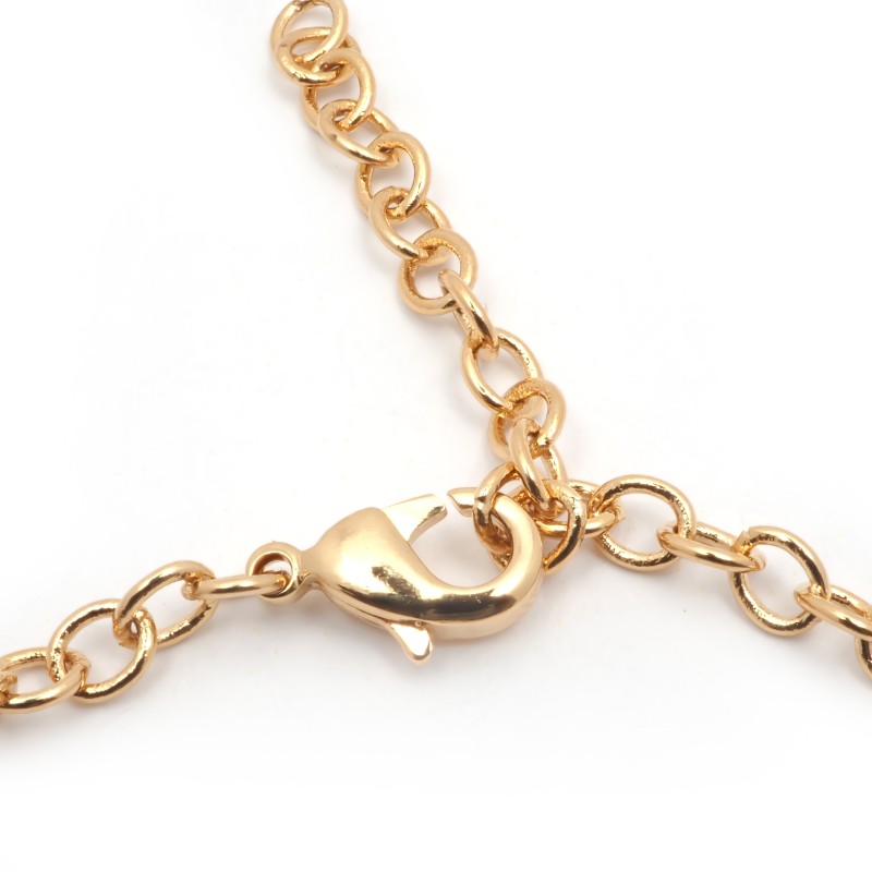 Bracelet Rigide femme carador en plaqué or avec oxydes de zirconium