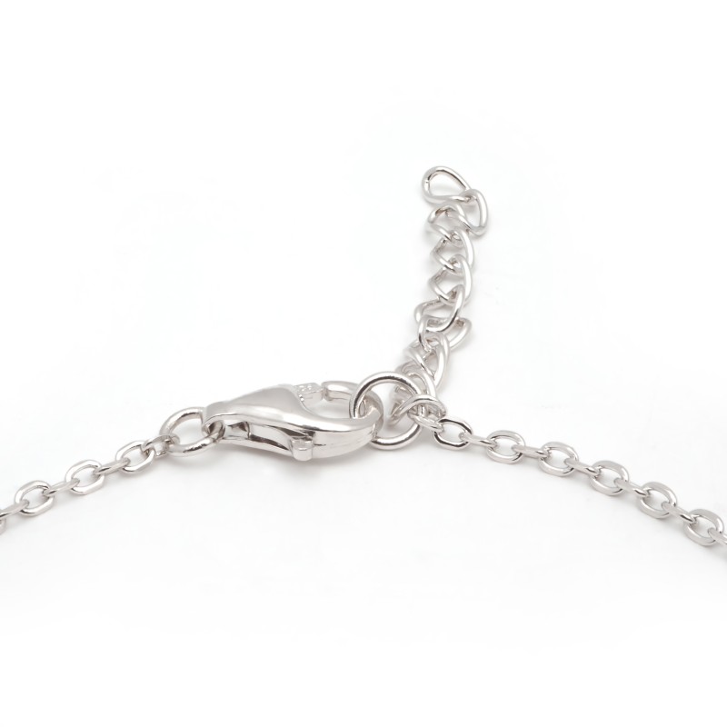 Bracelet femme Carador en argent  et oxydes de zirconium motif coeur