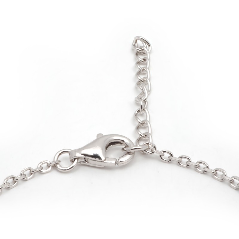 Bracelet femme Carador en argent  et oxydes de zirconium motif coeur