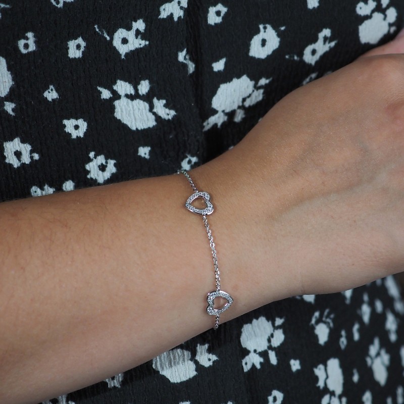 Bracelet argent femme carador