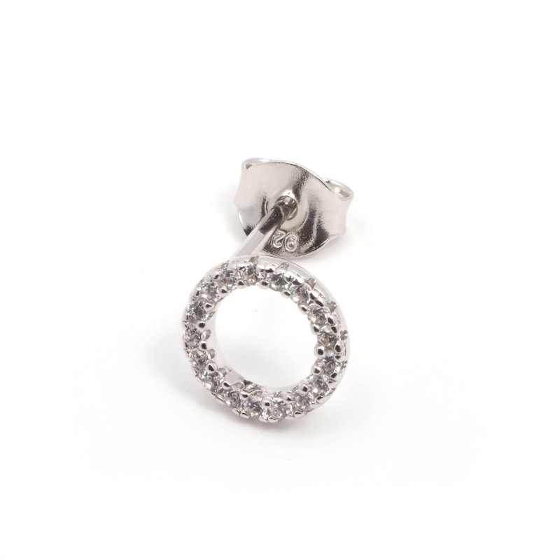 boucles d'oreilles argent femme carador