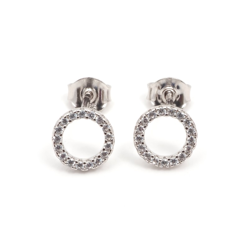 boucles d'oreilles argent femme carador