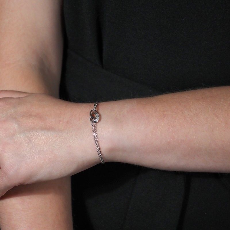 Bracelet argent femme Carador