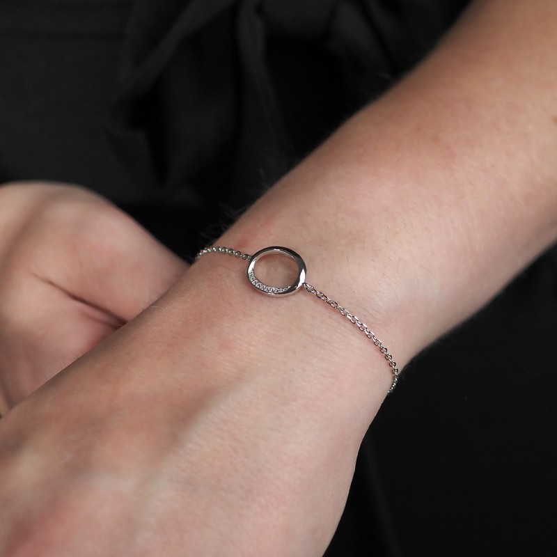 Bracelet argent femme Carador