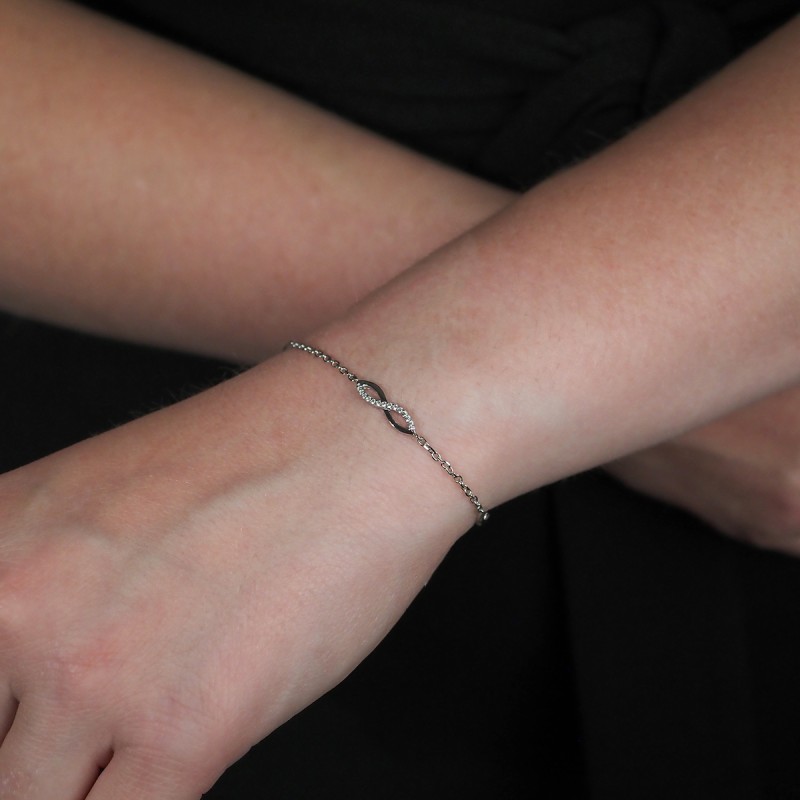 Bracelet argent femme Carador