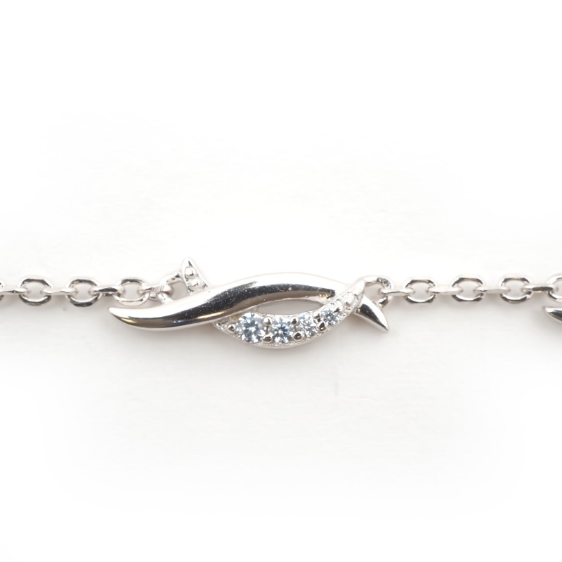 Bracelet femme fantaisie Carador en argent et oxydes de zirconium