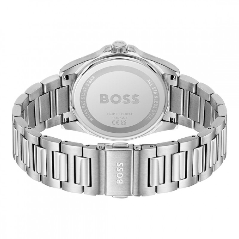 Montre Hugo Boss Strike en acier argenté