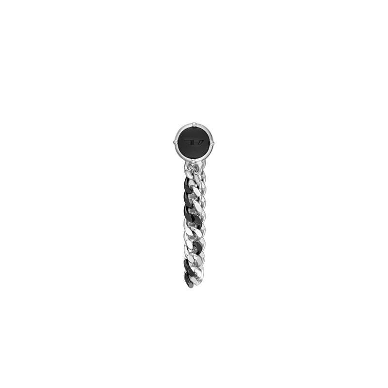 Boucle d'oreille Diesel Mixte en acier bicolore