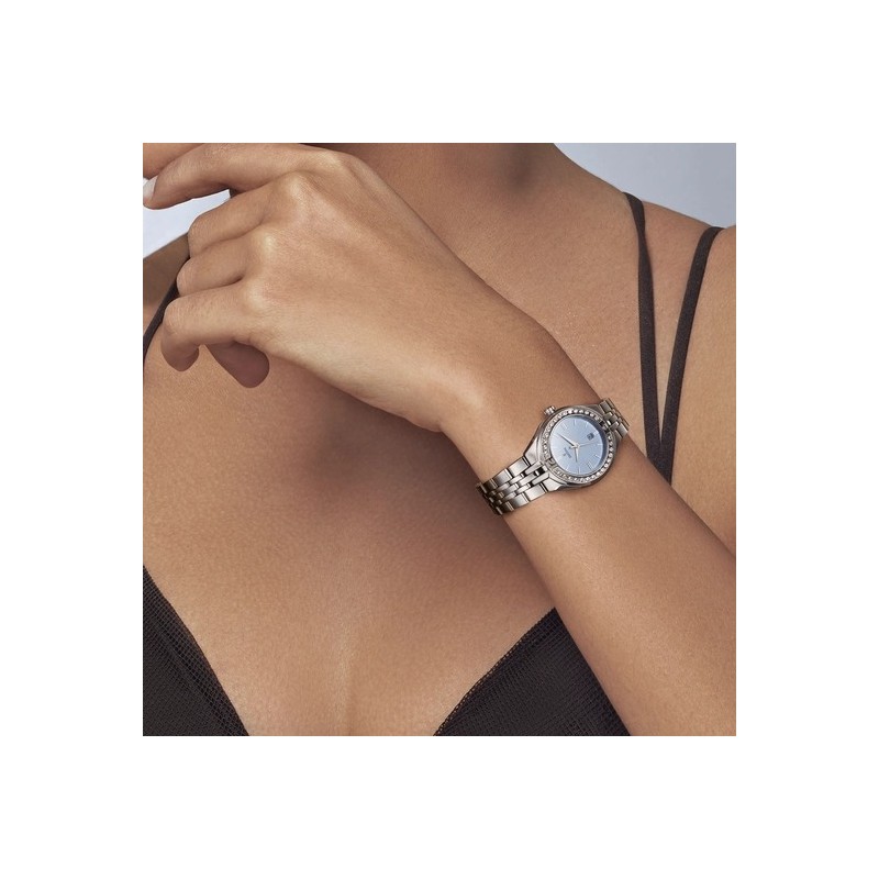 Montre Festina Mademoiselle en Acier Argenté et cadran bleu