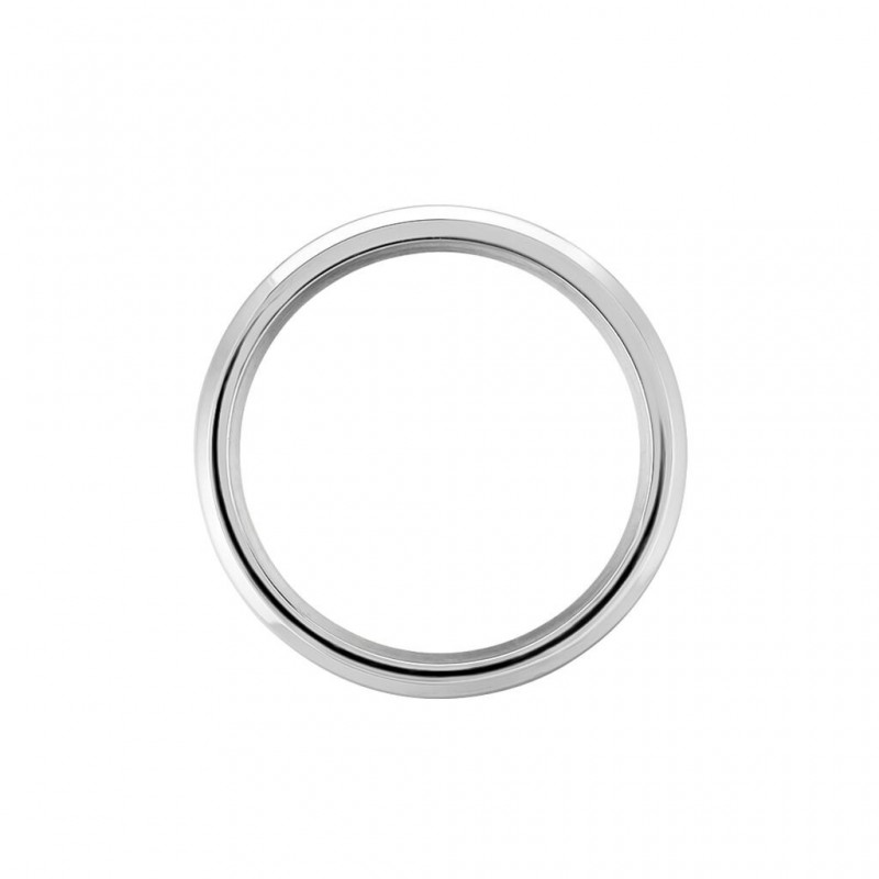 Bague Homme Phebus en Acier Blanc
