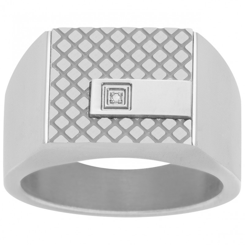 Bague Balthazar Homme Phebus en Acier