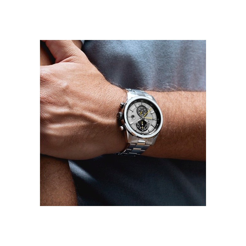 Montre Festina Timeless en Acier Argenté Chronographe