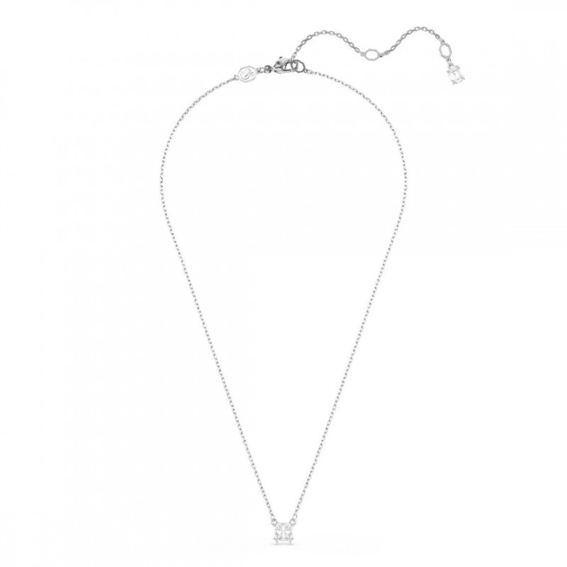 Collier femme Swarovski Stilla Attract métal argenté et pendentif avec oxyde