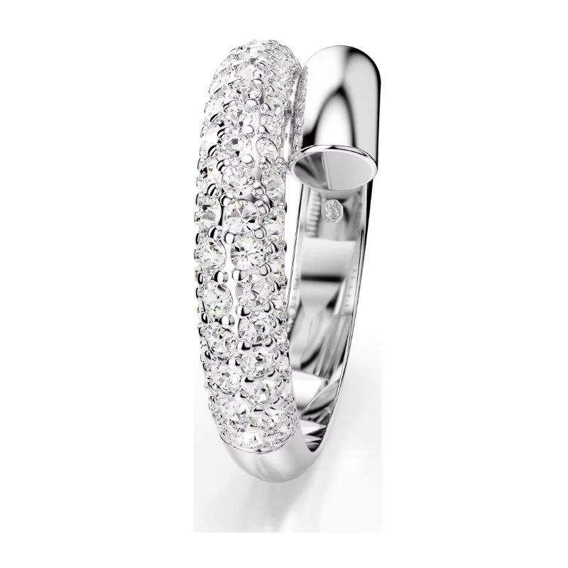 Bague Femme Swarovski Dextera en métal argenté et cristaux