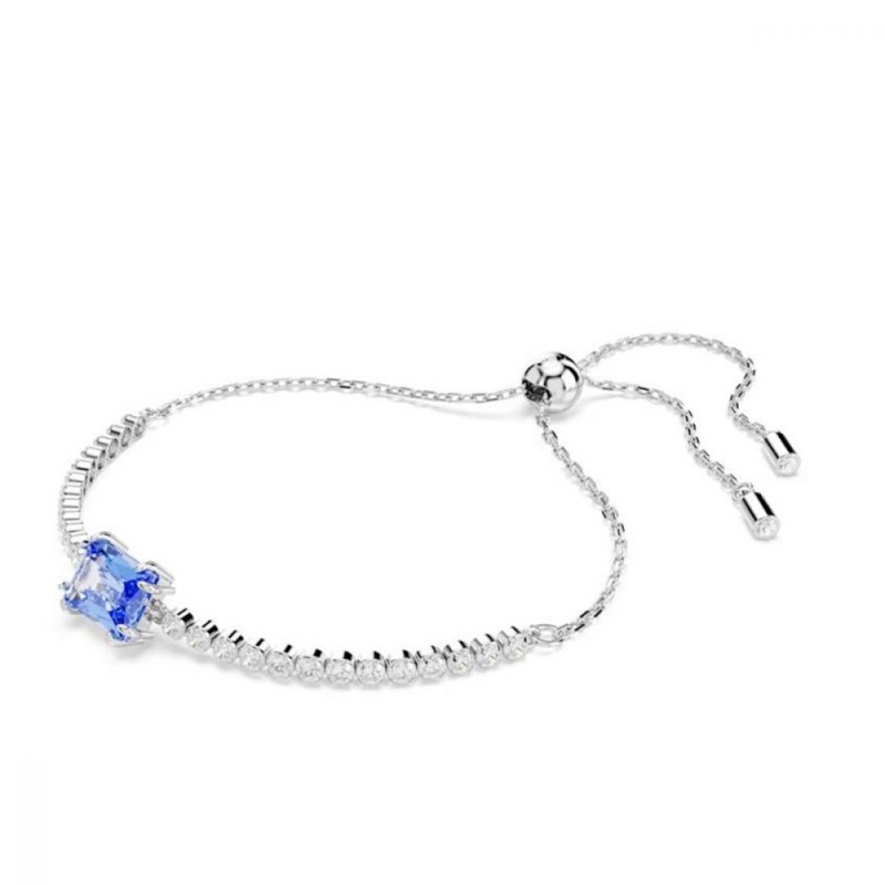 Bracelet Femme Swarovski Matrix en métal argenté avec cristaux et oxyde