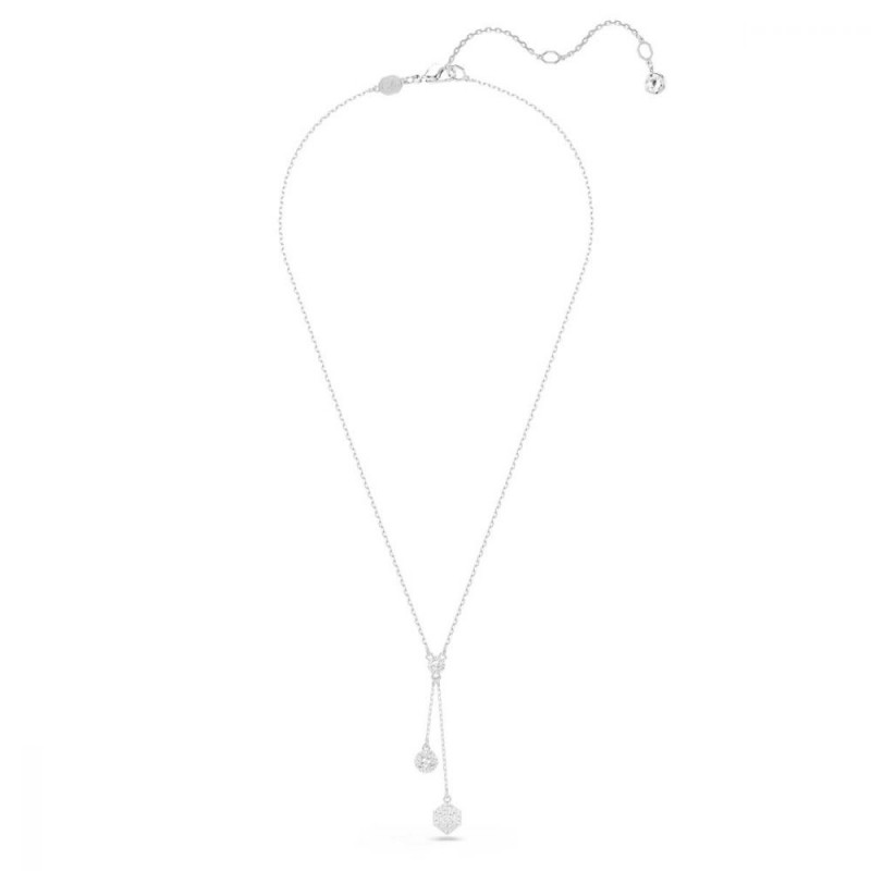Collier femme Swarovski Dextera en métal argenté avec cristaux
