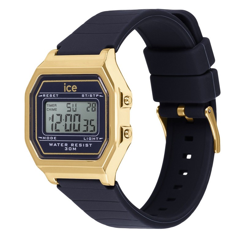 Montre Mixte Ice Watch Digit retro Bracelet en silicone pastel